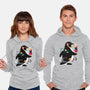 Space Penguin-Unisex-Pullover-Sweatshirt-NemiMakeit