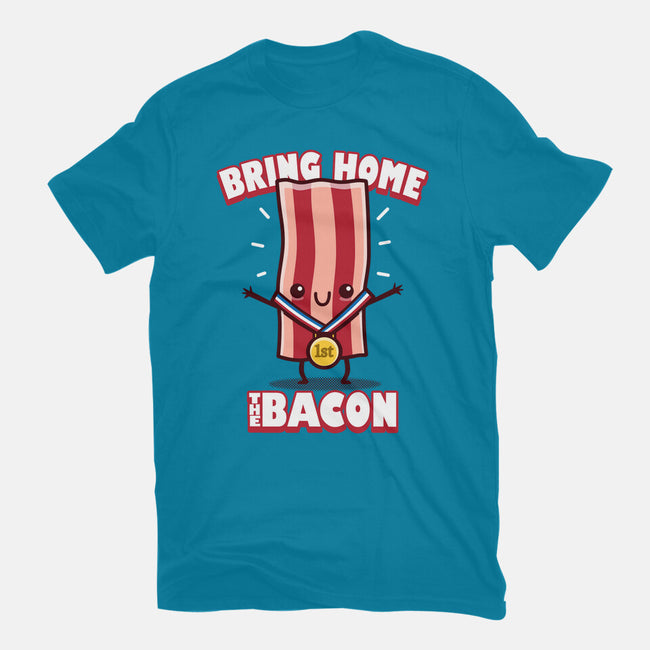 Bring Home The Bacon-Womens-Fitted-Tee-Boggs Nicolas