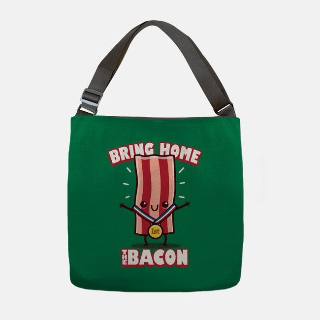 Bring Home The Bacon-None-Adjustable Tote-Bag-Boggs Nicolas