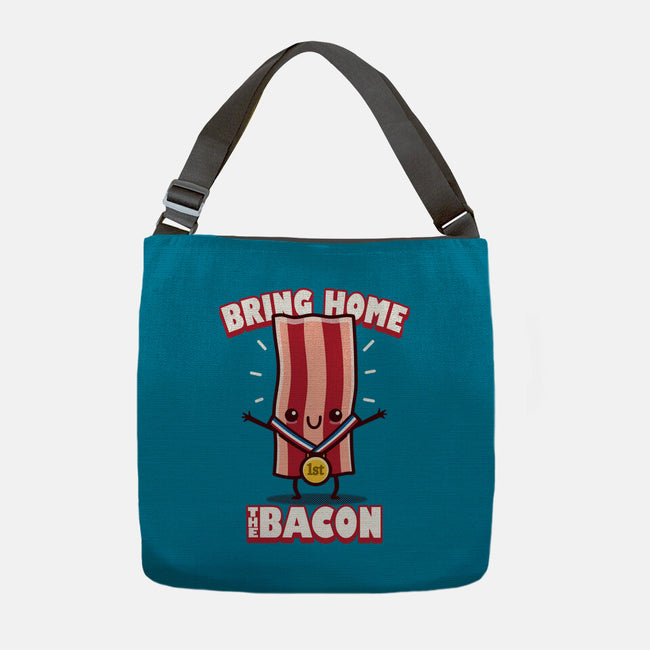 Bring Home The Bacon-None-Adjustable Tote-Bag-Boggs Nicolas