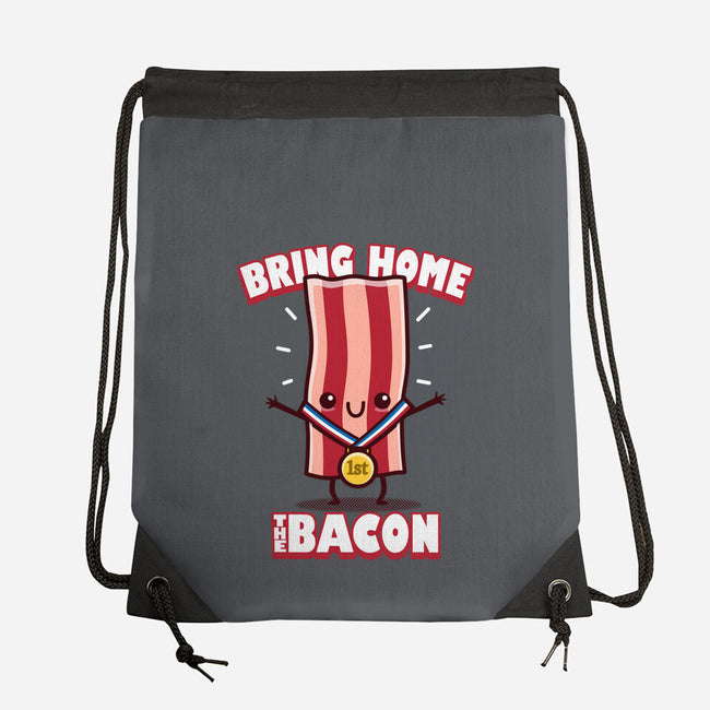 Bring Home The Bacon-None-Drawstring-Bag-Boggs Nicolas