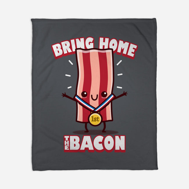 Bring Home The Bacon-None-Fleece-Blanket-Boggs Nicolas