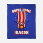 Bring Home The Bacon-None-Fleece-Blanket-Boggs Nicolas