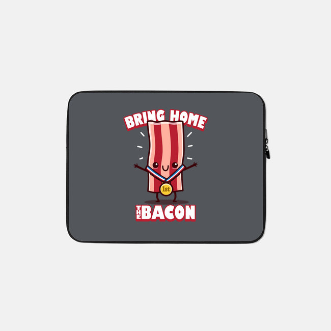 Bring Home The Bacon-None-Zippered-Laptop Sleeve-Boggs Nicolas