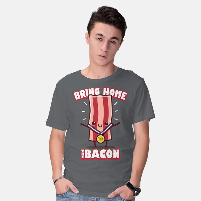 Bring Home The Bacon-Mens-Basic-Tee-Boggs Nicolas