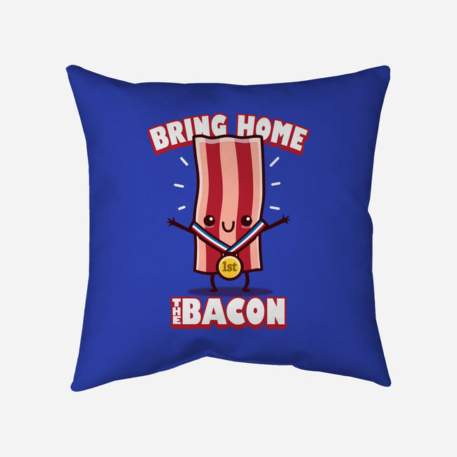 Bring Home The Bacon-None-Non-Removable Cover w Insert-Throw Pillow-Boggs Nicolas