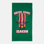 Bring Home The Bacon-None-Beach-Towel-Boggs Nicolas