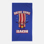 Bring Home The Bacon-None-Beach-Towel-Boggs Nicolas