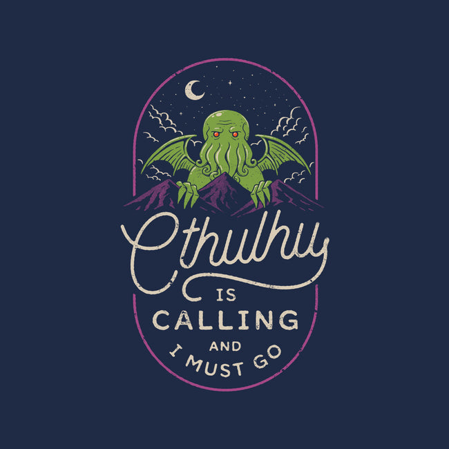 Cthulhu's Calling-None-Removable Cover-Throw Pillow-dfonseca
