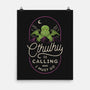 Cthulhu's Calling-None-Matte-Poster-dfonseca