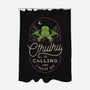 Cthulhu's Calling-None-Polyester-Shower Curtain-dfonseca