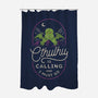 Cthulhu's Calling-None-Polyester-Shower Curtain-dfonseca