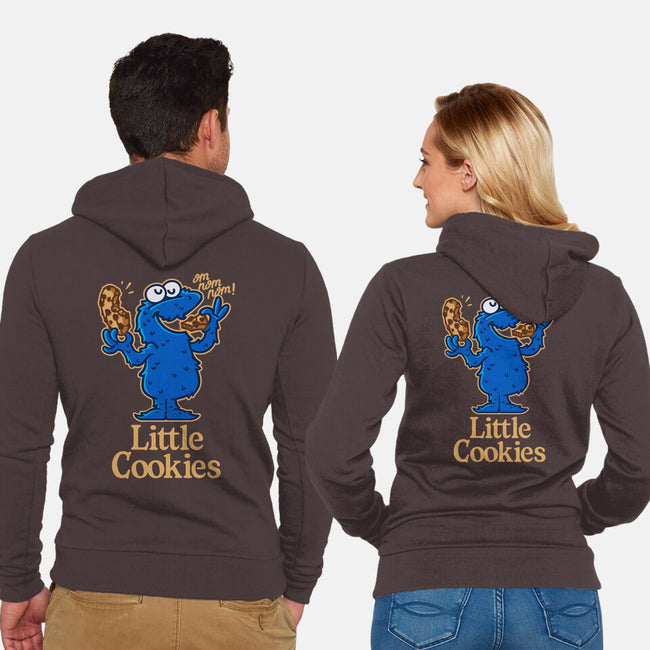 Little Cookies-Unisex-Zip-Up-Sweatshirt-Getsousa!