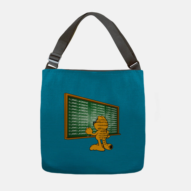 I Love Lasagna-None-Adjustable Tote-Bag-joerawks