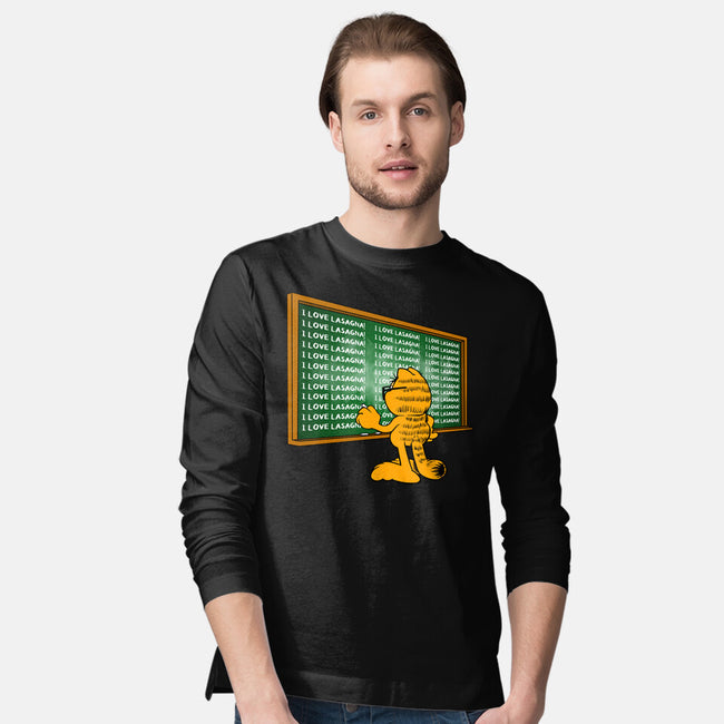 I Love Lasagna-Mens-Long Sleeved-Tee-joerawks