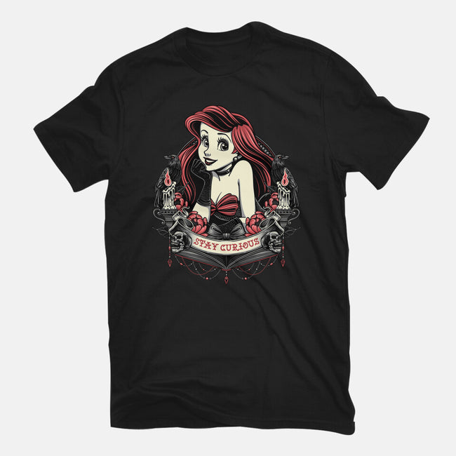 Goth Ariel-Mens-Premium-Tee-glitchygorilla