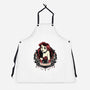 Goth Ariel-Unisex-Kitchen-Apron-glitchygorilla