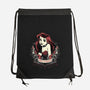 Goth Ariel-None-Drawstring-Bag-glitchygorilla