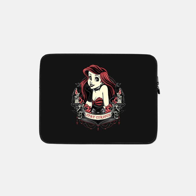 Goth Ariel-None-Zippered-Laptop Sleeve-glitchygorilla