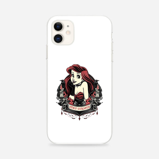 Goth Ariel-iPhone-Snap-Phone Case-glitchygorilla