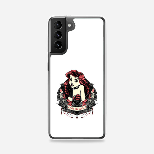 Goth Ariel-Samsung-Snap-Phone Case-glitchygorilla