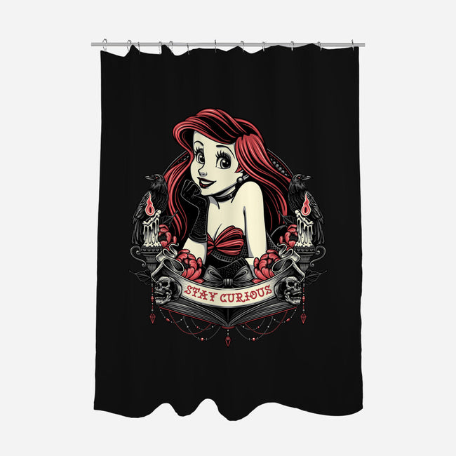 Goth Ariel-None-Polyester-Shower Curtain-glitchygorilla