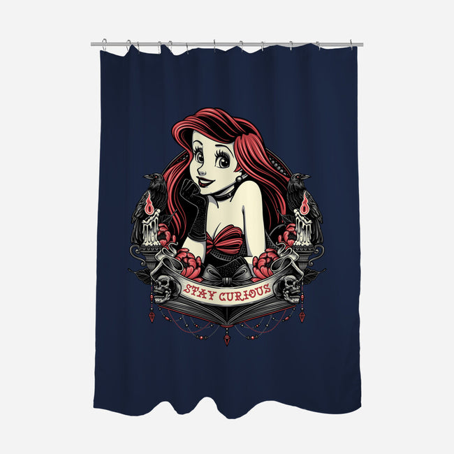 Goth Ariel-None-Polyester-Shower Curtain-glitchygorilla