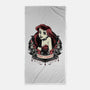 Goth Ariel-None-Beach-Towel-glitchygorilla