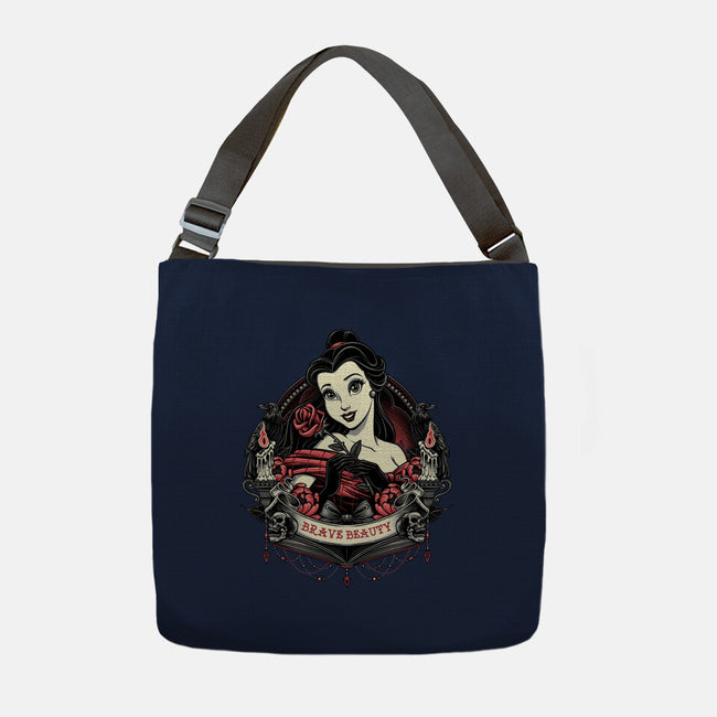 Brave Beauty-None-Adjustable Tote-Bag-glitchygorilla