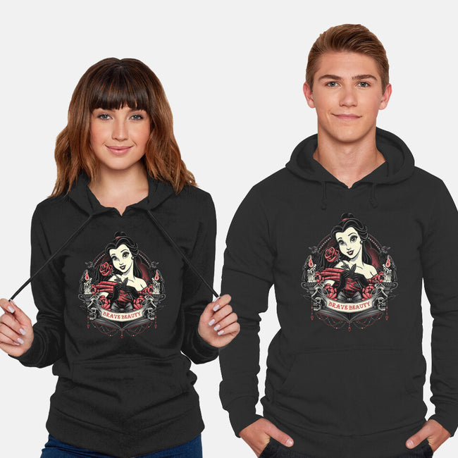 Brave Beauty-Unisex-Pullover-Sweatshirt-glitchygorilla