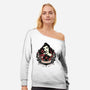 Brave Beauty-Womens-Off Shoulder-Sweatshirt-glitchygorilla