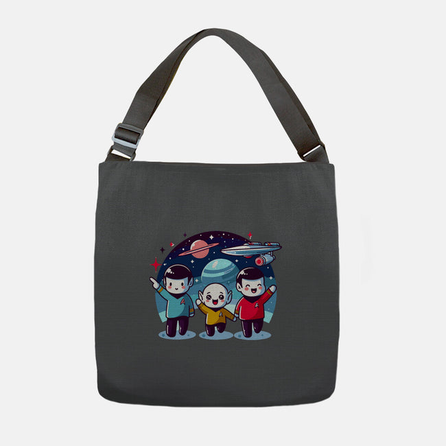 Star Trek Kawaii-None-Adjustable Tote-Bag-Fabricio cabral