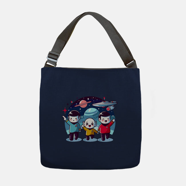 Star Trek Kawaii-None-Adjustable Tote-Bag-Fabricio cabral