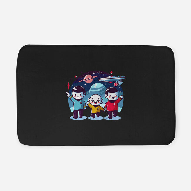 Star Trek Kawaii-None-Memory Foam-Bath Mat-Fabricio cabral