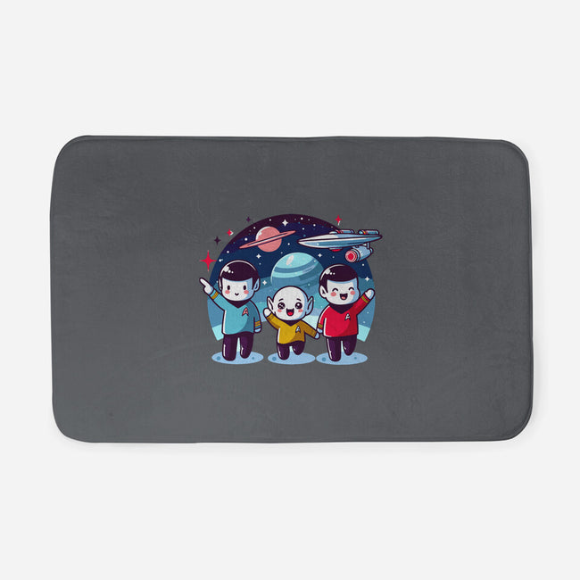 Star Trek Kawaii-None-Memory Foam-Bath Mat-Fabricio cabral