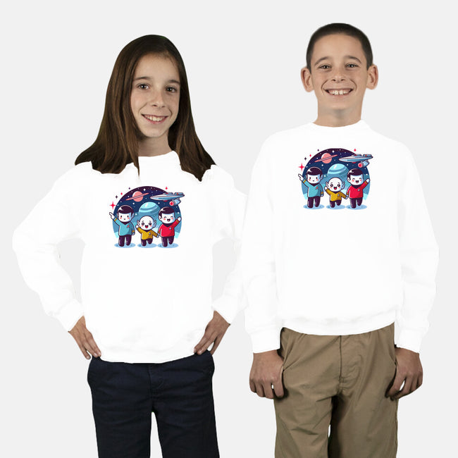 Star Trek Kawaii-Youth-Crew Neck-Sweatshirt-Fabricio cabral