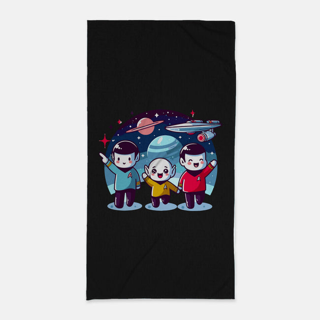 Star Trek Kawaii-None-Beach-Towel-Fabricio cabral