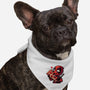 Love Pizza Dead-Dog-Bandana-Pet Collar-Fabricio cabral