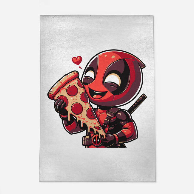 Love Pizza Dead-None-Outdoor-Rug-Fabricio cabral