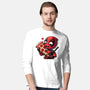 Love Pizza Dead-Mens-Long Sleeved-Tee-Fabricio cabral