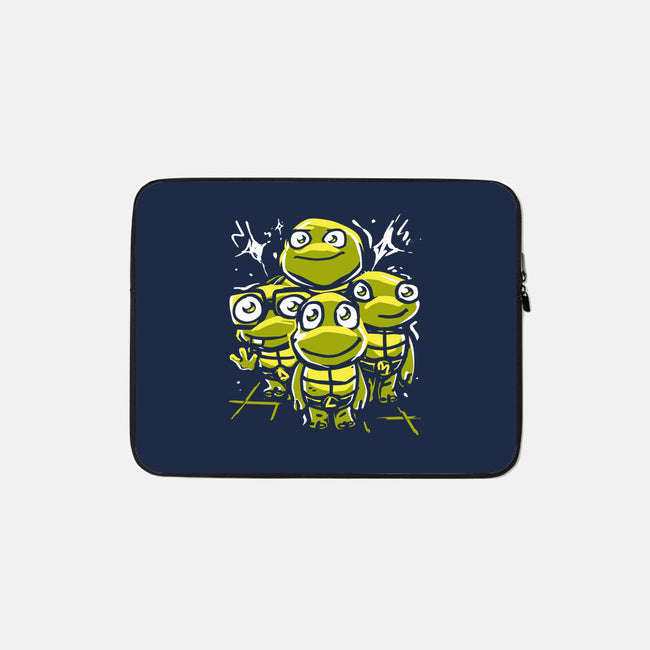 Turtle Tots-None-Zippered-Laptop Sleeve-estudiofitas