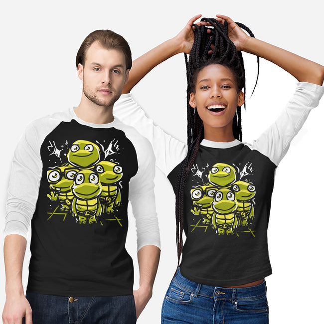 Turtle Tots-Unisex-Baseball-Tee-estudiofitas