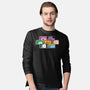 Brick Friends-Mens-Long Sleeved-Tee-nickzzarto