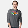 Brick Friends-Mens-Long Sleeved-Tee-nickzzarto