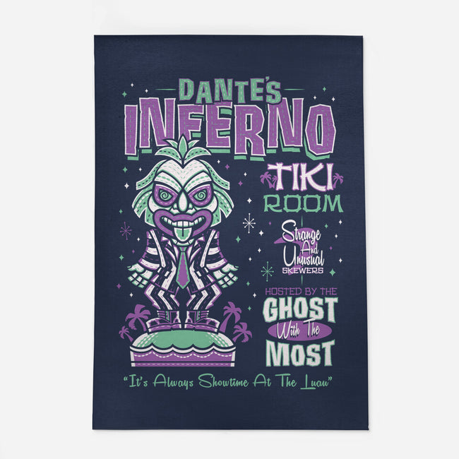 Dante's Inferno Tiki-None-Outdoor-Rug-Nemons