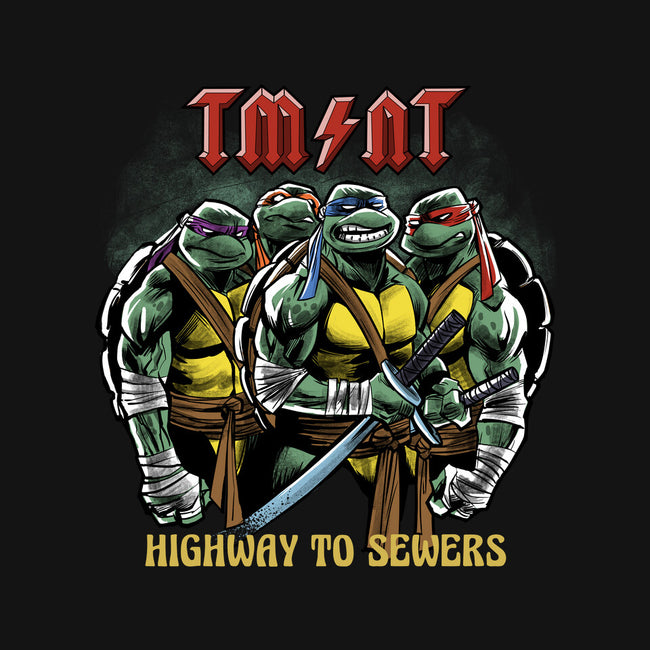 Highway To Sewers-Mens-Premium-Tee-zascanauta