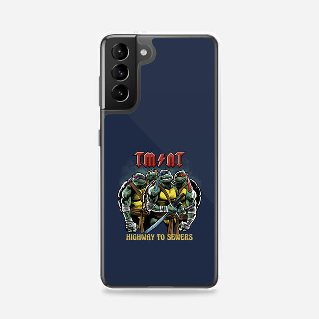 Highway To Sewers-Samsung-Snap-Phone Case-zascanauta