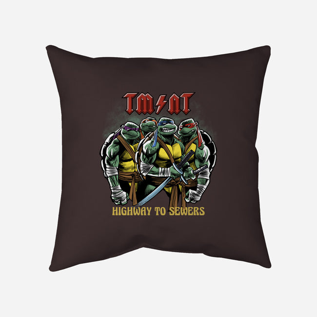 Highway To Sewers-None-Removable Cover w Insert-Throw Pillow-zascanauta