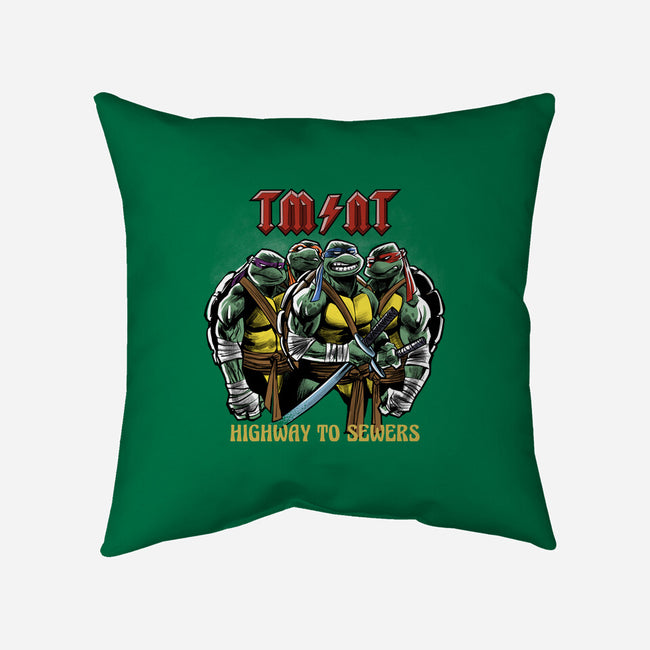 Highway To Sewers-None-Removable Cover w Insert-Throw Pillow-zascanauta