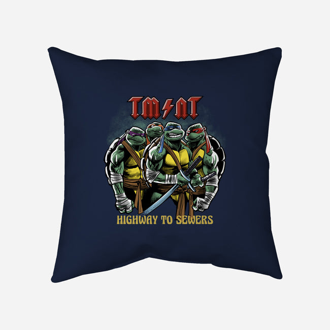 Highway To Sewers-None-Removable Cover-Throw Pillow-zascanauta